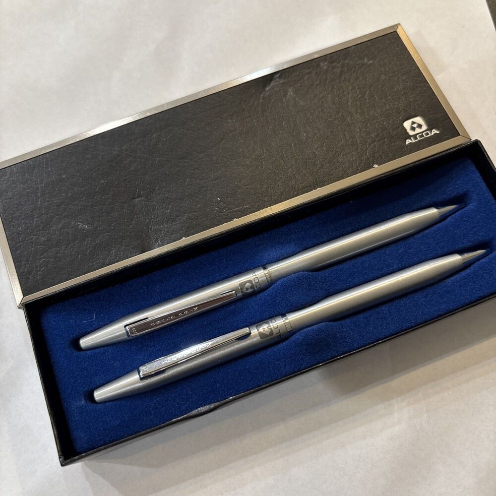 Pen Pencil Set ALCOA Grand Prix USA made Customer Appreciation In Box 🇺🇸